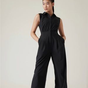 Plum colored jumpsuit